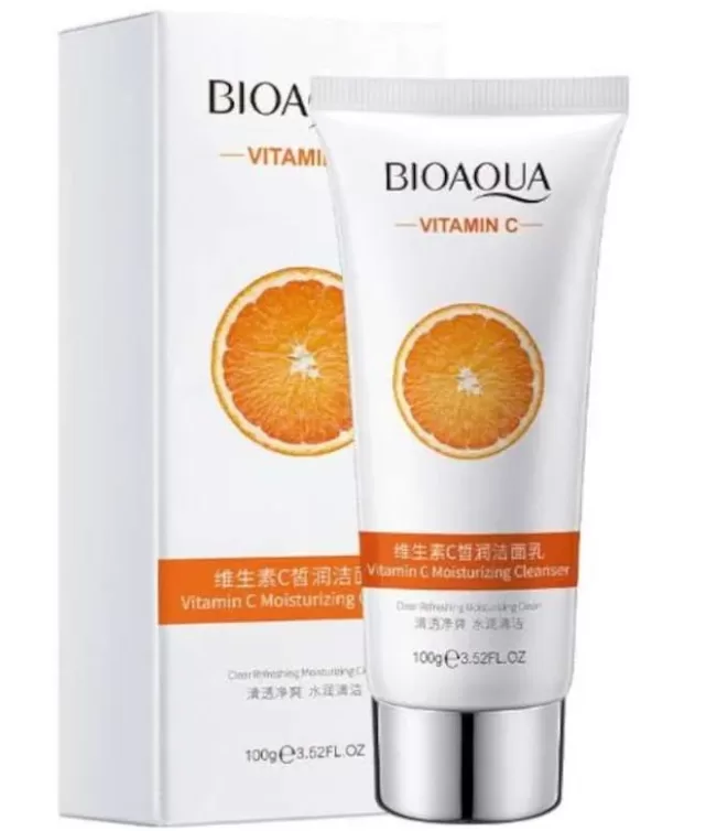 Jabon facial antioxidante vitamina C Bioaqua