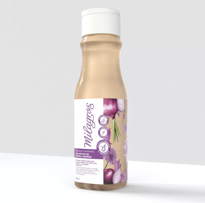 Shampoo de cebolla (con péptidos)