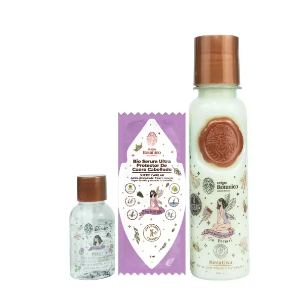 Keratina Organica Ritual Botanico 120ml - 1 persona (pequeña)