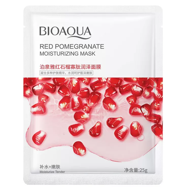 Mascarilla Facial Granada Roja Bioaqua