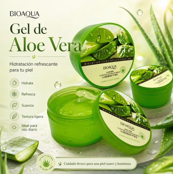 Gel Facial Aloe Vera Bioaqua Bioaqua