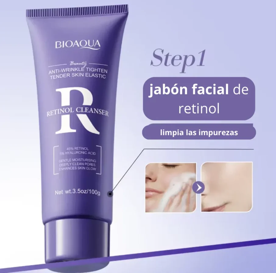 Jabon Facial Retinol Bioaqua Bioaqua