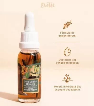 Oleo Capilar Romero Nutrición y Crecimiento Exotic Exotic