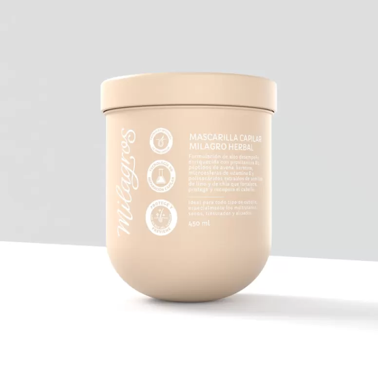 Mascarilla Capilar Milagro Herbal