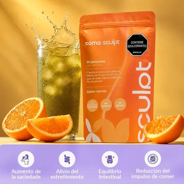 SOMA Sculpt - Fibra Funcional con Piña o Naranja