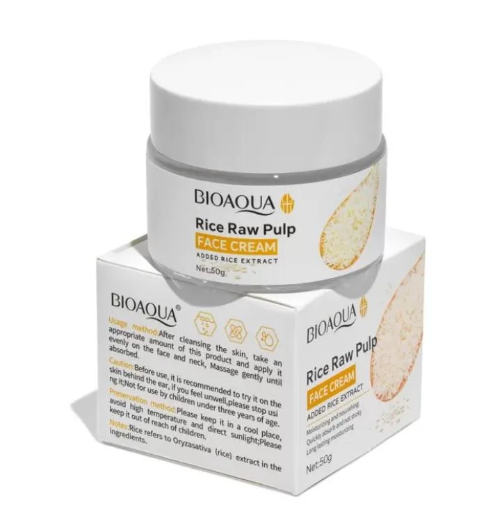 Crema facial hidratante Arroz Bioaqua