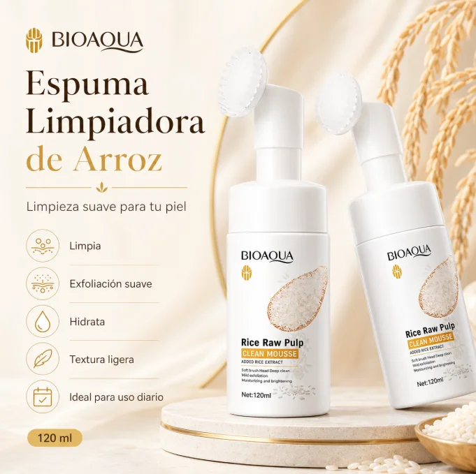 Espuma Facial Limpiadora Bioaqua
