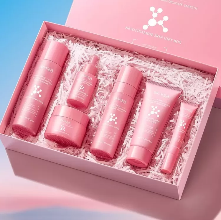 Kit Skincare Nicotinamida Bioaqua Caja de Lujo